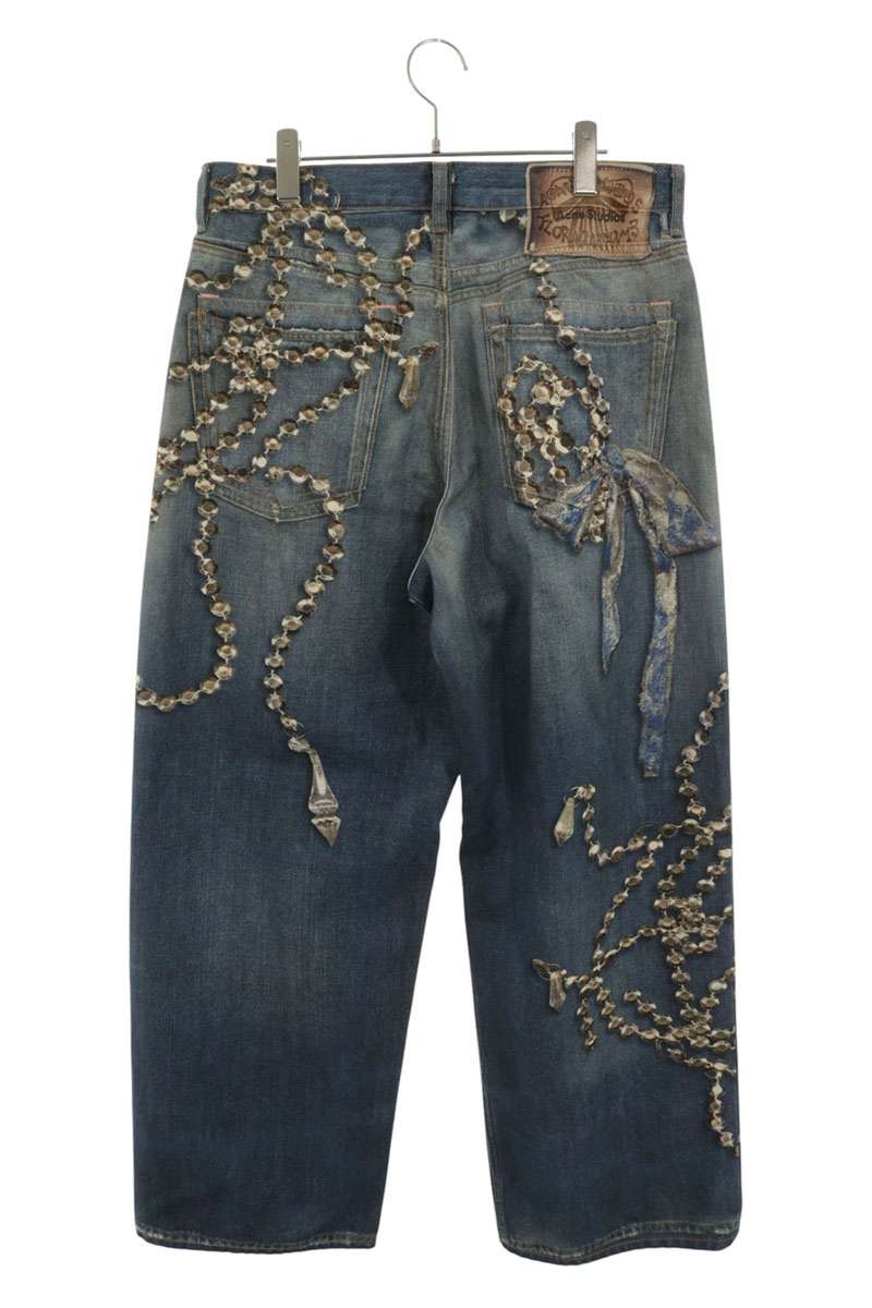 ACNE STUDIOS 26SS 1981 Trompe L'oeil Print Denim Size 34