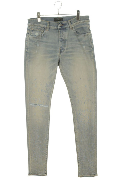 AMIRI Light Blue Shotgun Distressed Skinny Denim Size 32