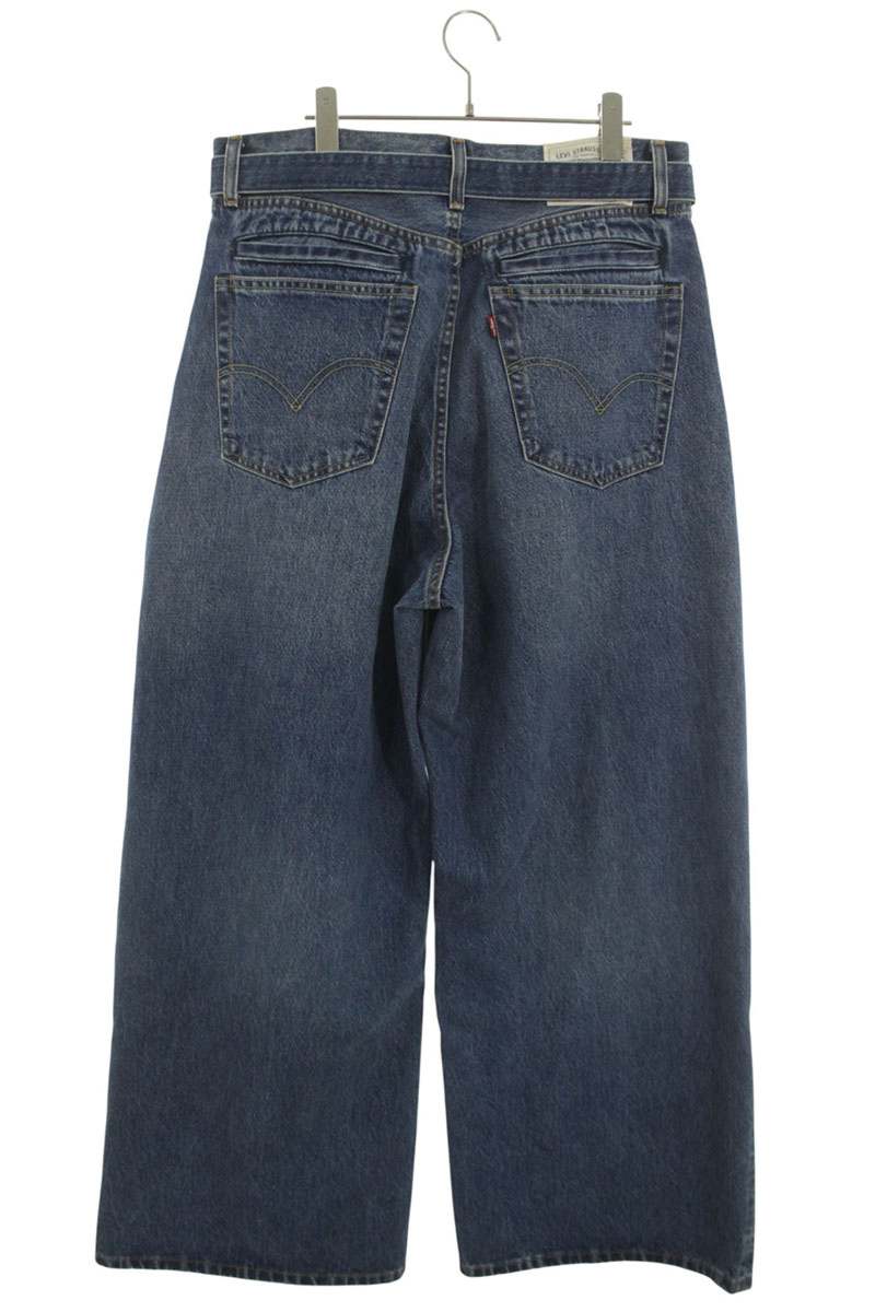 LEVI'S x Sacai 25SS Belted Wide Denim Pants Size 36