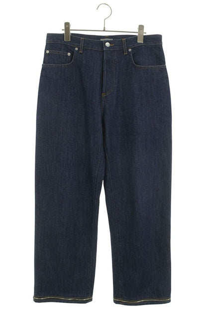DIOR Indigo Button Fly Hem Zip Denim Pants Size 30