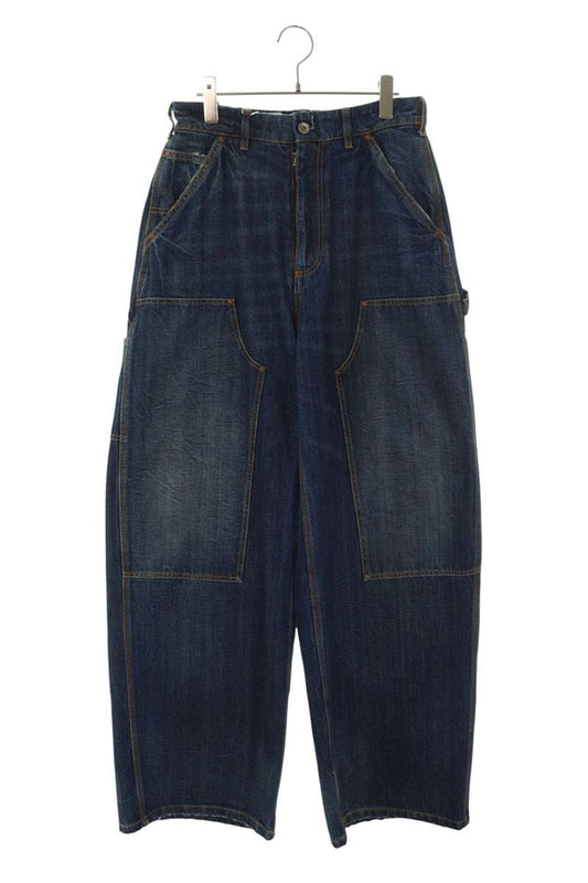Maison Margiela Double Knee Denim Pants Indigo Size 33