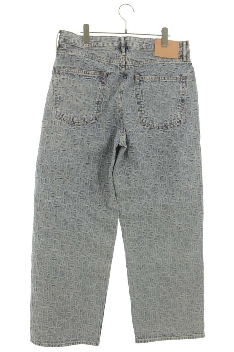 ACNE STUDIOS 1981M Monogram Baggy Denim Size 36
