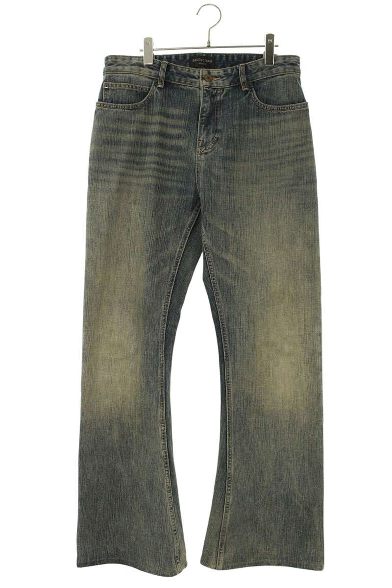 BALENCIAGA Bootcut Denim Pants Indigo Size 9