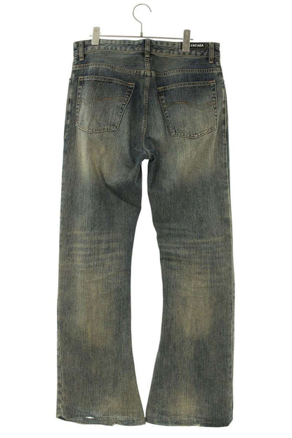 BALENCIAGA Bootcut Denim Pants Indigo Size 9