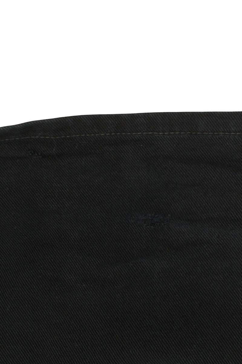 BALENCIAGA Baggy Multi-Pocket Denim Pants Black Size 32
