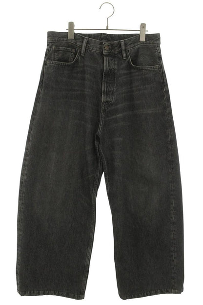 ACNE STUDIOS 1989 Ash Black Washed Baggy Denim Size 29