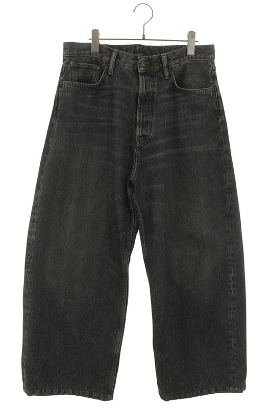 ACNE STUDIOS 1989 Ash Black Washed Baggy Denim Size 29