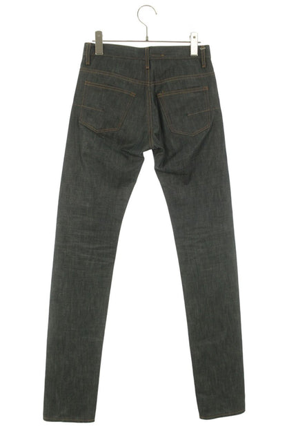 Dior HOMME Sharp Notation Coated Skinny Jeans Blue Size 26