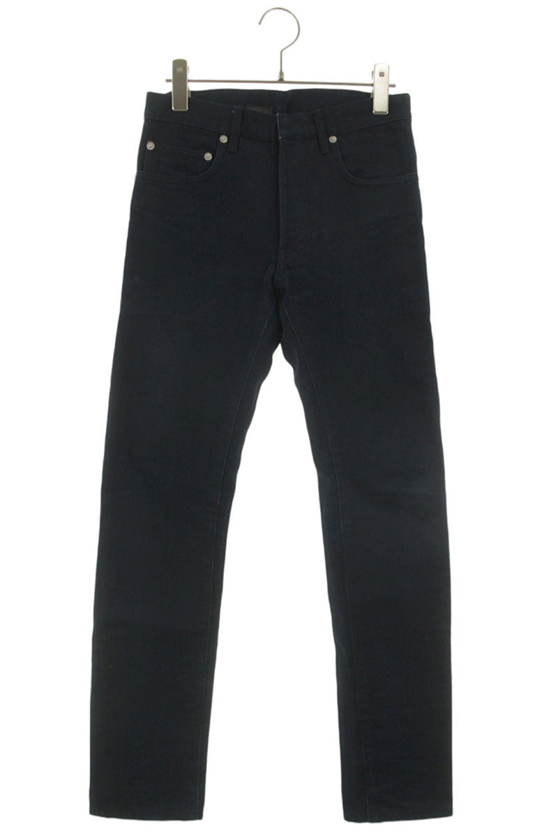 Dior HOMME Navy Blue Cotton Slim Jeans Size 26