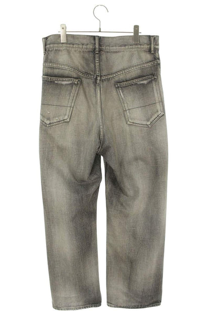 ANCELLM CRASH SELVEDGE Distressed Denim Gray Size 32