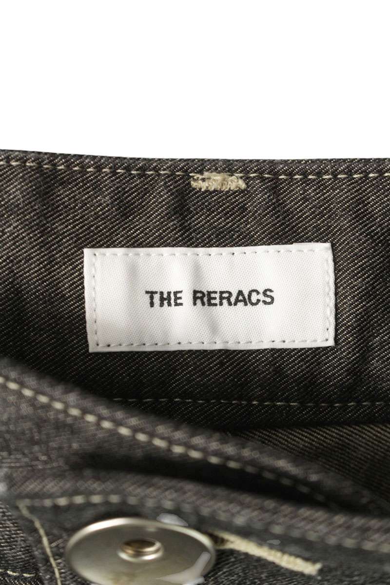 THE RERACS 24FW Pleated Denim Pants Black Size 33