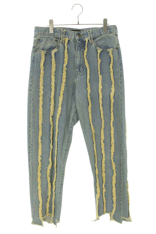 JUN Panel Denim Pants Indigo Blue Size 30