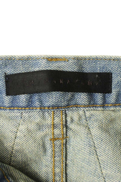 JUN Panel Denim Pants Indigo Blue Size 30