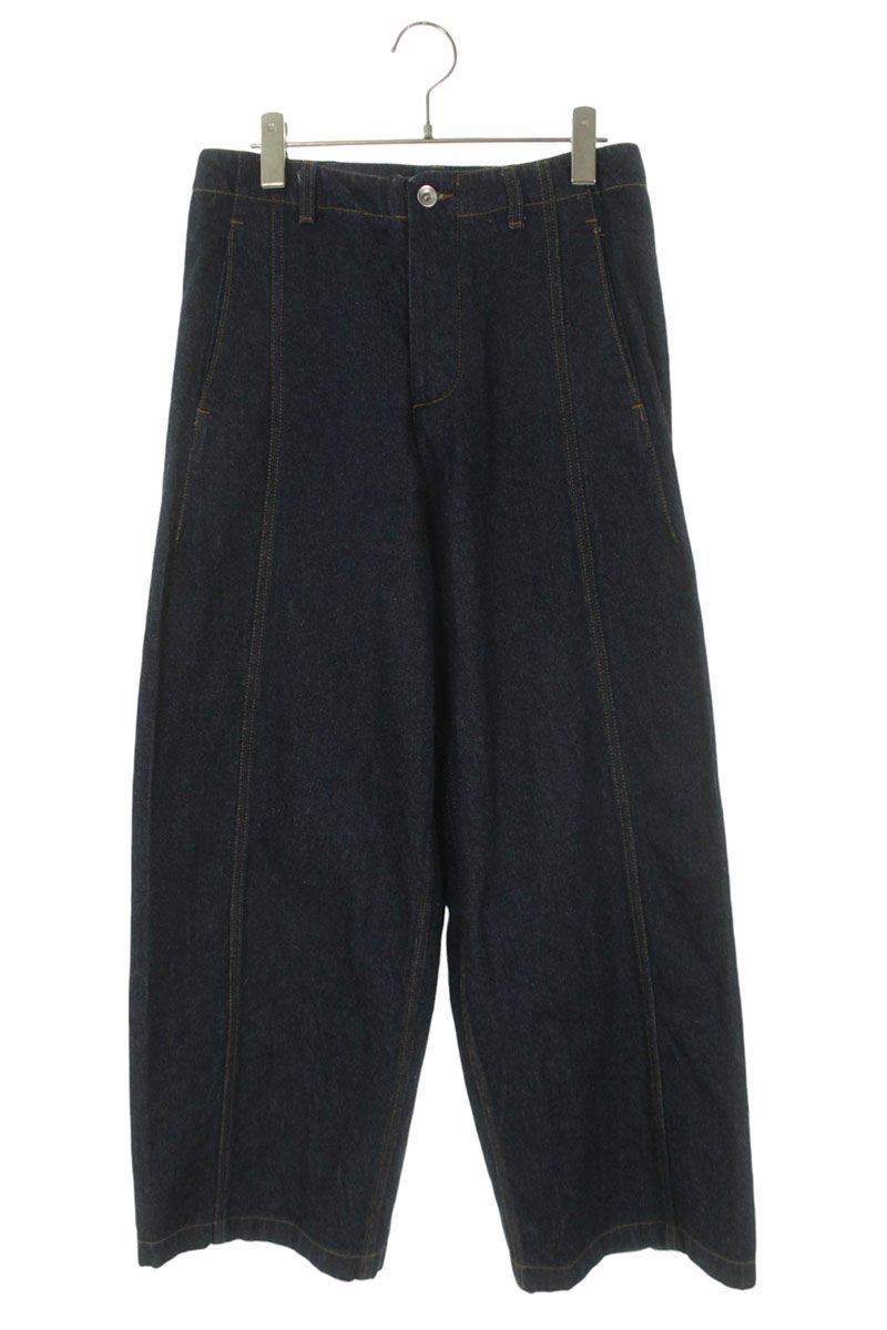 You Must Create Button-Front Denim Pants Indigo Size 30