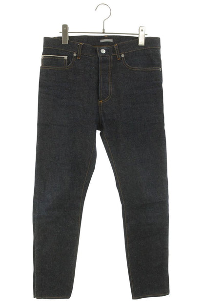 DIOR x Sacai Button-Fly Snap Tapered Denim Indigo Size 29