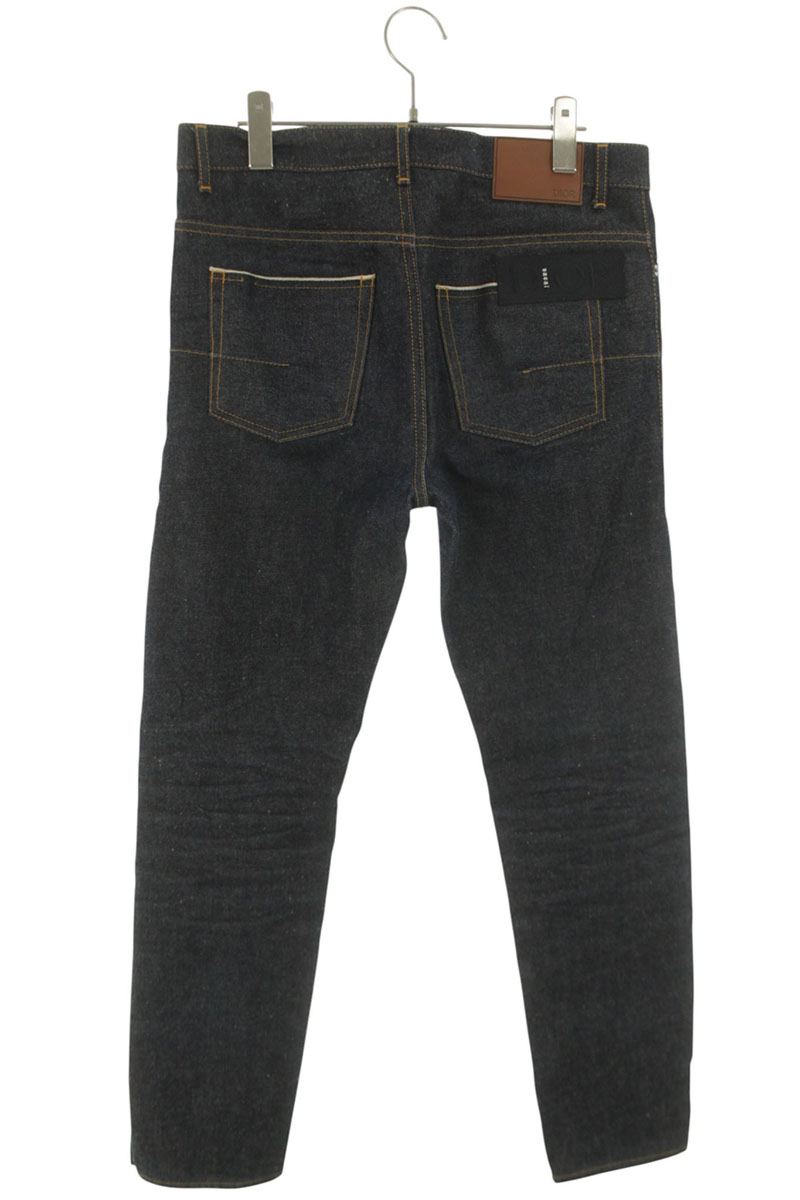 DIOR x Sacai Button-Fly Snap Tapered Denim Indigo Size 29