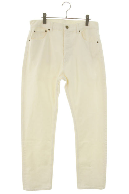 FEAR OF GOD 5 Pocket Button Fly Denim Pants White Size 31