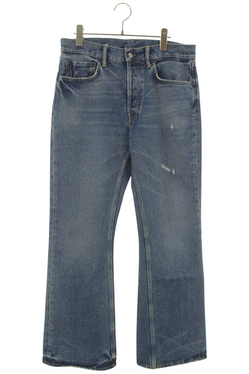 ACNE STUDIOS Vintage Blue Regular Fit Flare Denim Size 31