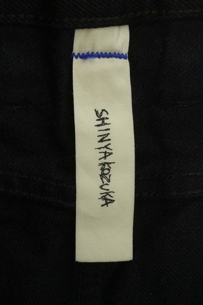 SHINYAKOZUKA Parachute Denim Pants Black Size 30