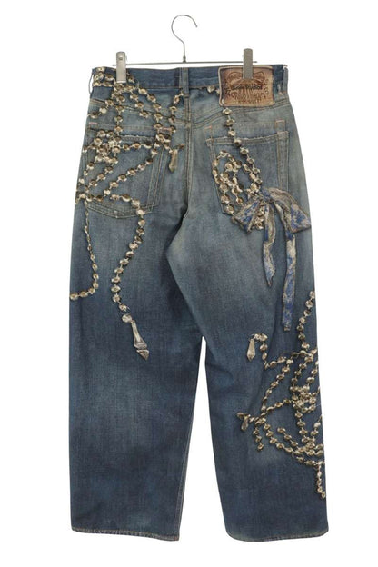 ACNE STUDIOS Trompe L'oeil Baggy Denim Indigo Size 32