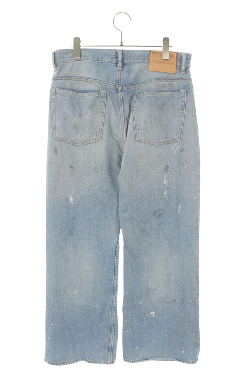 ACNE STUDIOS Distressed Denim Pants Indigo Size 31