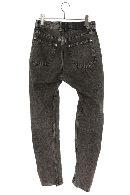 JOHNLAWRENCESULLIVAN Zip Embellished Denim Grey Size 30