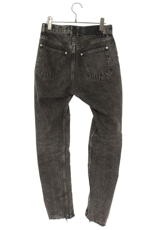 JOHNLAWRENCESULLIVAN Zip Embellished Denim Grey Size 30