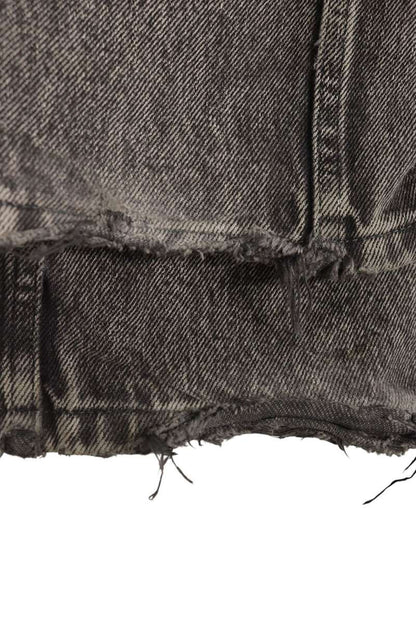 JOHNLAWRENCESULLIVAN Zip Embellished Denim Grey Size 30