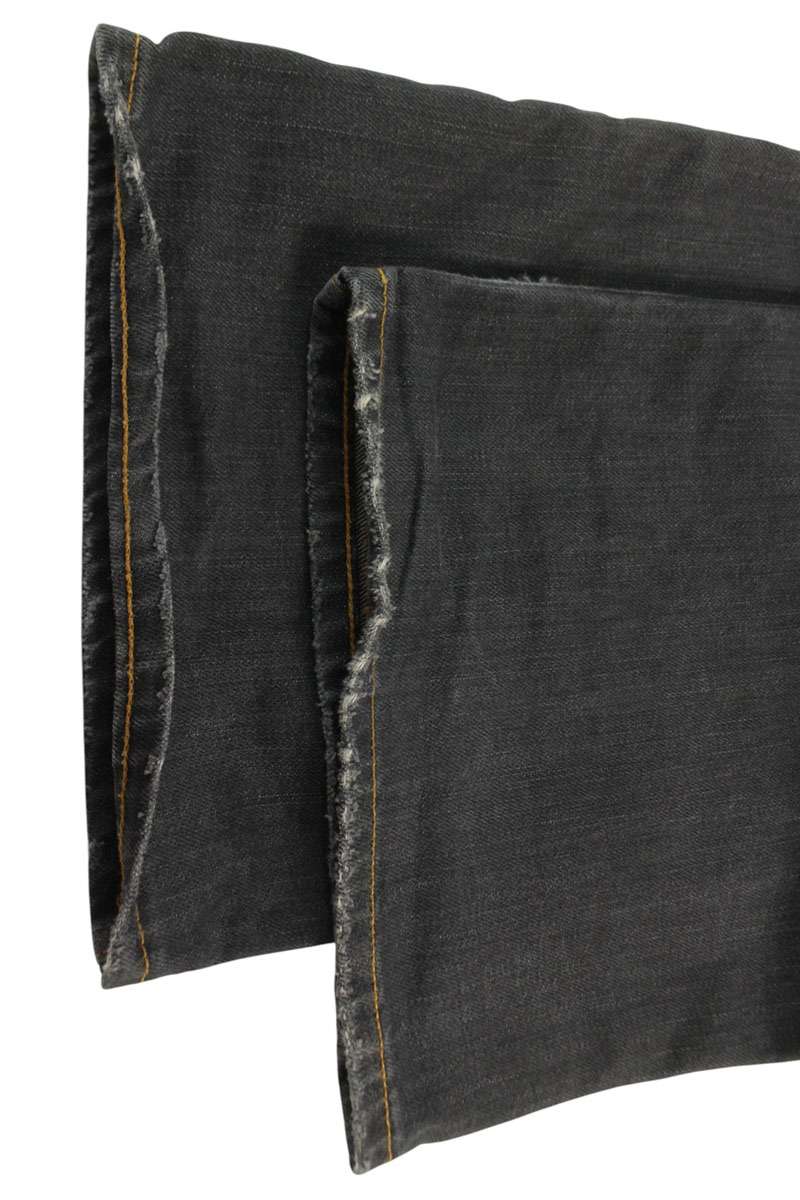 ACNE STUDIOS Black Trafalgar Washed Painted Flare Size 28