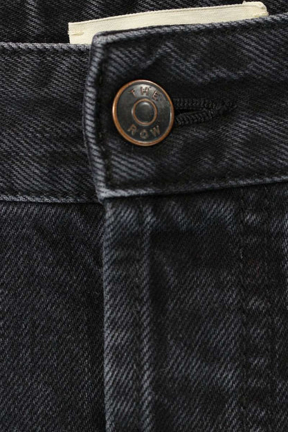THEROW Black Button Fly Denim Pants Size 38