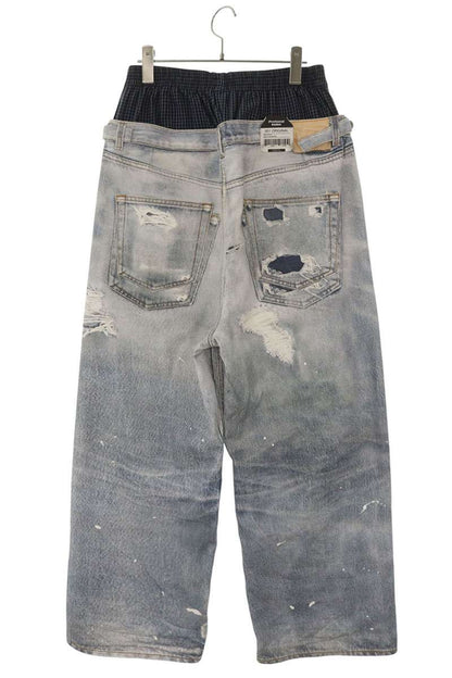 Protocol Index TROMPELOEIL LAYERED PANTS Indigo Size 32