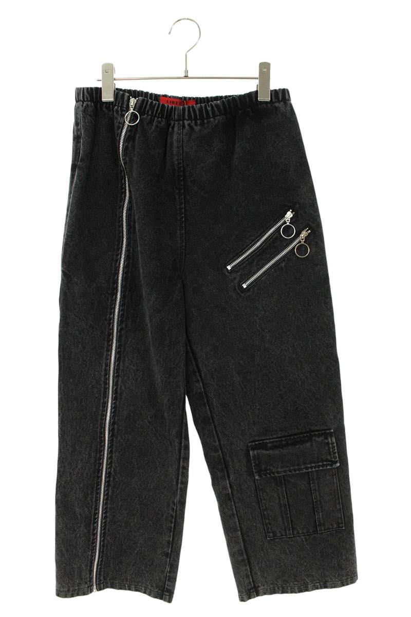 Liberal Youth Ministry Black Zipper Detail Denim Size 34