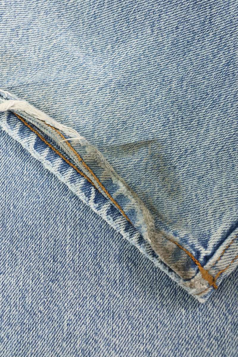 ACNE STUDIOS Light Blue Trash Washed Baggy Denim Size 28