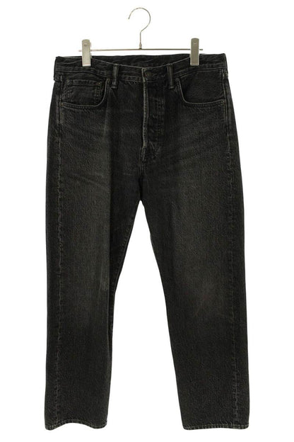 ACNE STUDIOS Black Washed Straight Denim Pants Size 32