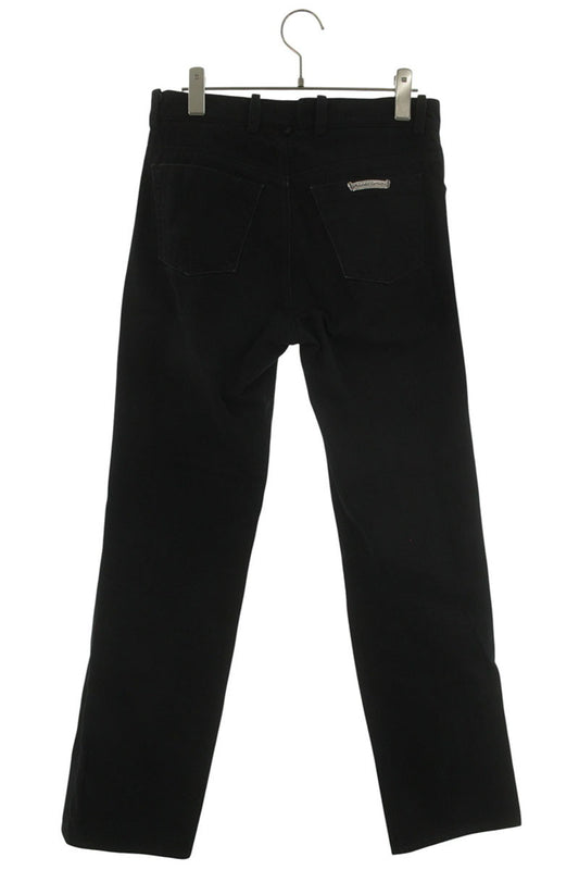 Chrome Hearts DNM PANTS BLK Flare Knee Stitch Denim Size 29