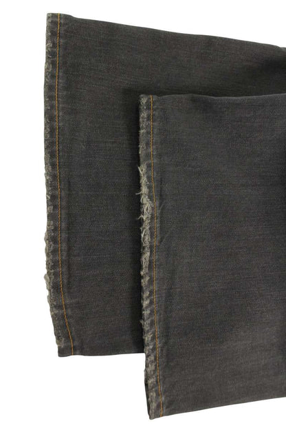 ACNE STUDIOS FN BLACK TRAFALGAR Vintage Paint Denim Size 33