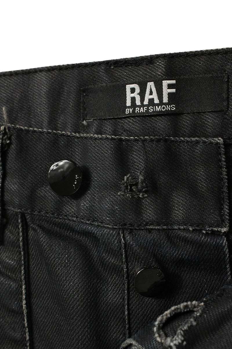 RAF by RAFSIMONS Belted Cargo Skinny Denim Pants Size 28