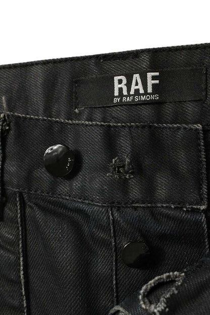 RAF by RAFSIMONS Belted Cargo Skinny Denim Pants Size 28