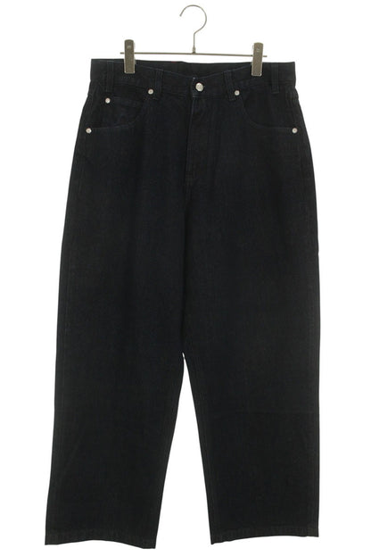 VANDY THE PINK Graphic Print Denim Pants Blue Size 32