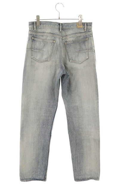 DIOR Regular Fit Patchwork Denim Pants Light Blue Size 29