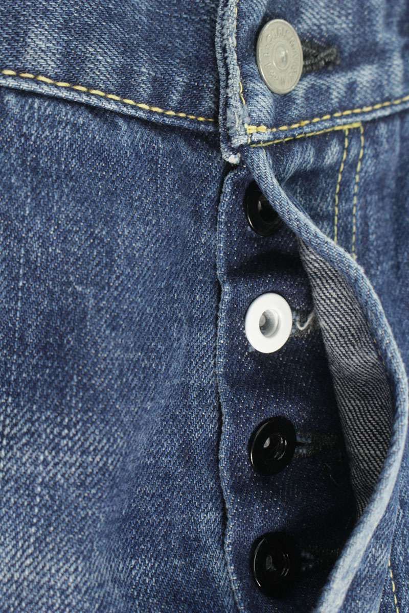 VISVIM 16SS Social Sculpture Distressed Denim Pants Size 34