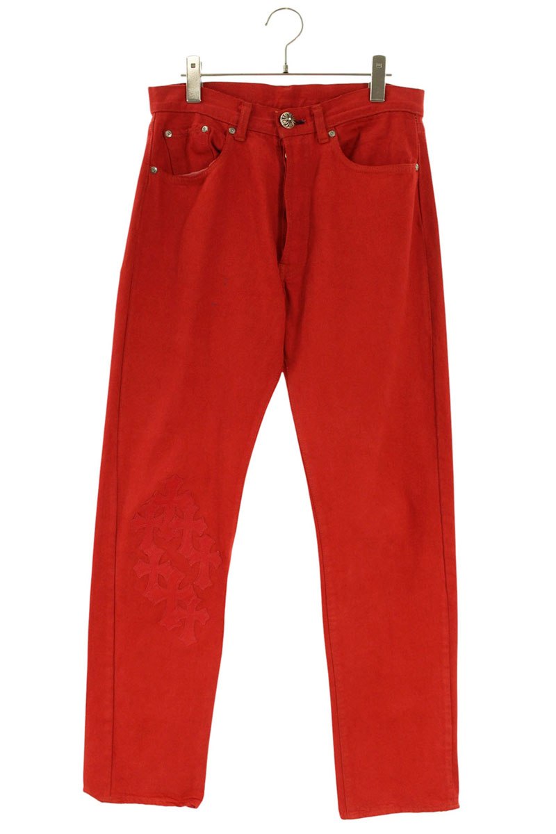 Chrome Hearts U VNTG RED TAB Large Cross 501 Jeans Size 31