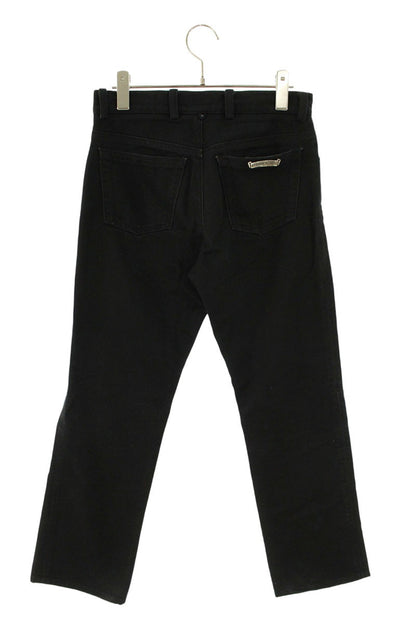 Chrome Hearts DNM PANTS BLK Flare Knee Stitch Denim Size 27