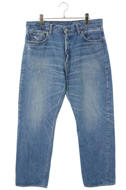 HYSTERIC GLAMOUR Studded Washed Denim Pants Indigo Size 34