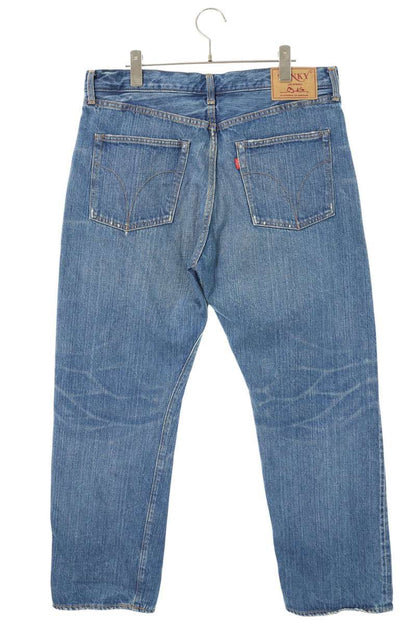 HYSTERIC GLAMOUR Studded Washed Denim Pants Indigo Size 34
