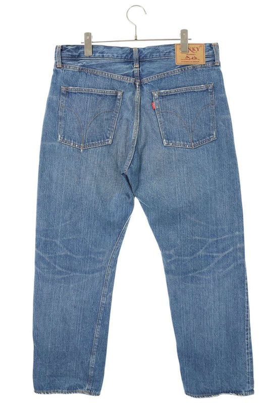 HYSTERIC GLAMOUR Studded Washed Denim Pants Indigo Size 34