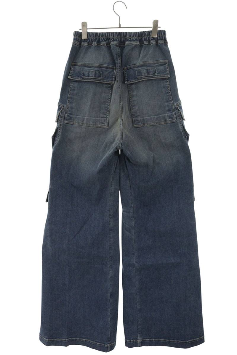 DRKSHDW Wide Cargo Jumbo Bella Denim Pants Blue Size 30
