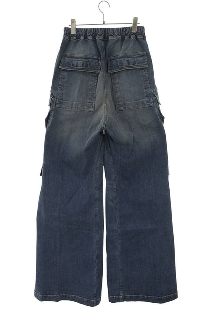 DRKSHDW Wide Cargo Jumbo Bella Denim Pants Blue Size 30