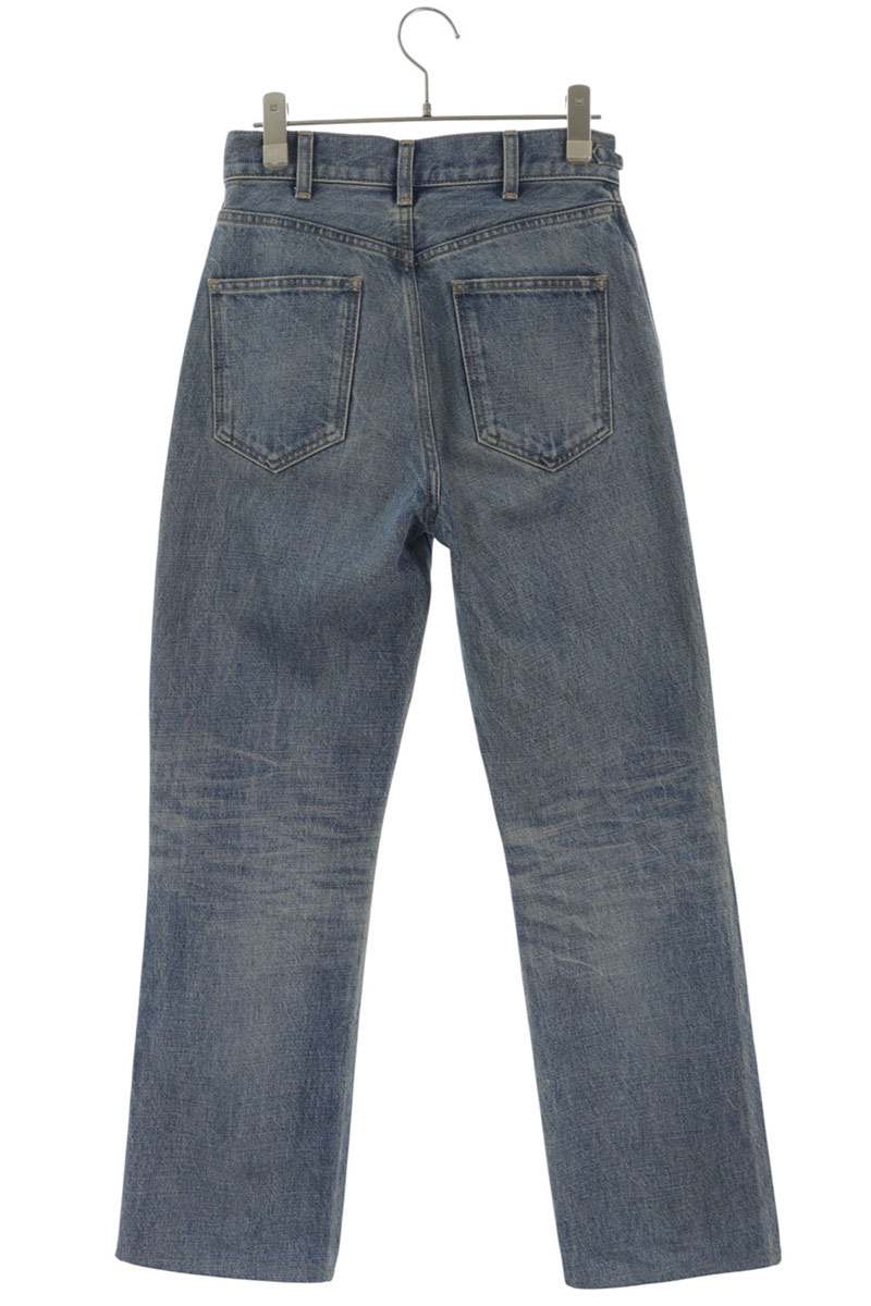 CELINE 23SS Triomphe Horsebit Flare Denim Indigo Size 26