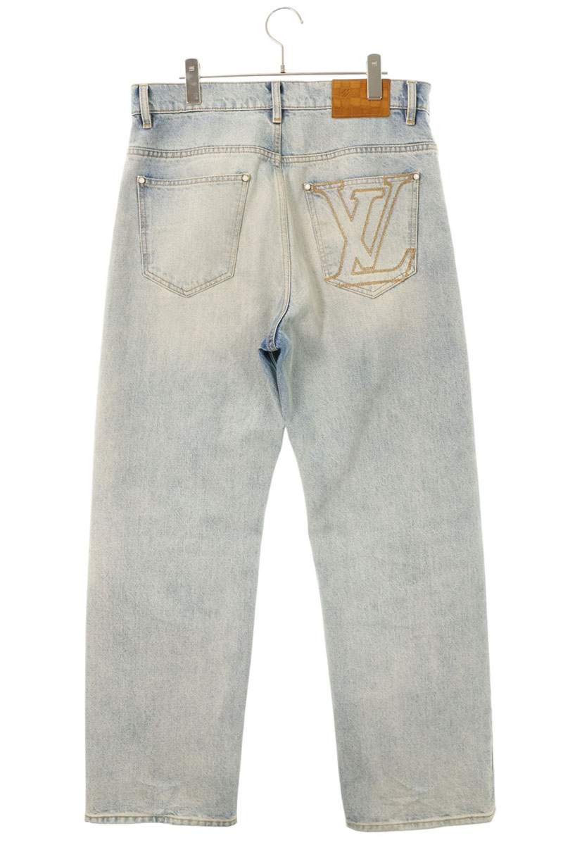 LOUISVUITTON Skater Denim Pants Indigo Size 31